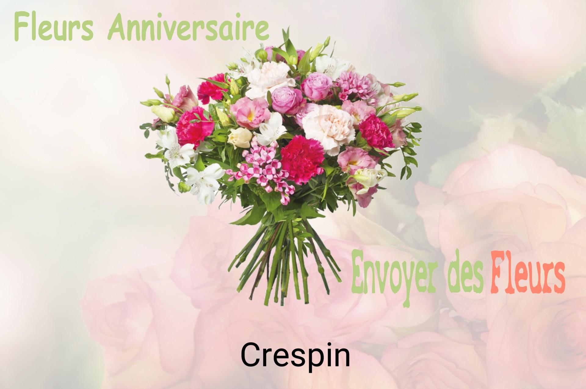 Bouquet de fleurs d’anniversaire livré à Crespin